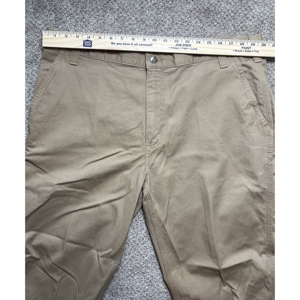 Carhartt‎ Men's Work Pants Size 40 X 30 Relaxed Fit Brown - Picture 8 of 8